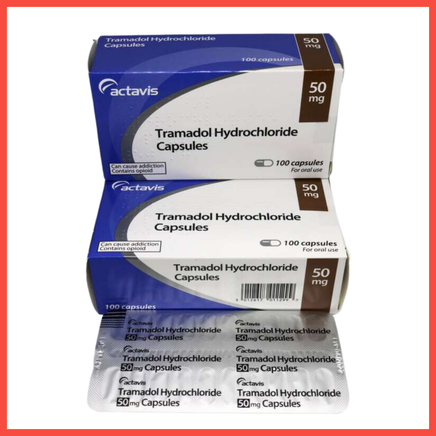 Tramadol 50 MG (25 Pills)