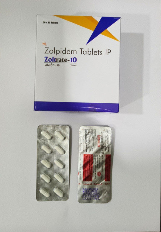 Zolpidem tablets IP Zoltrate-10