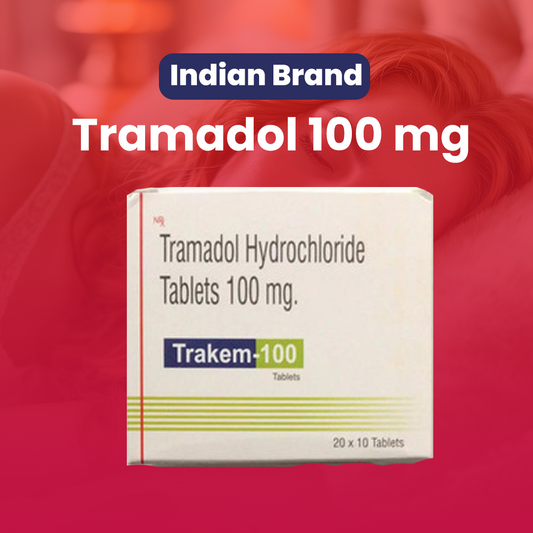 Tramadol 100 MG Indian Brand (30 Pills)